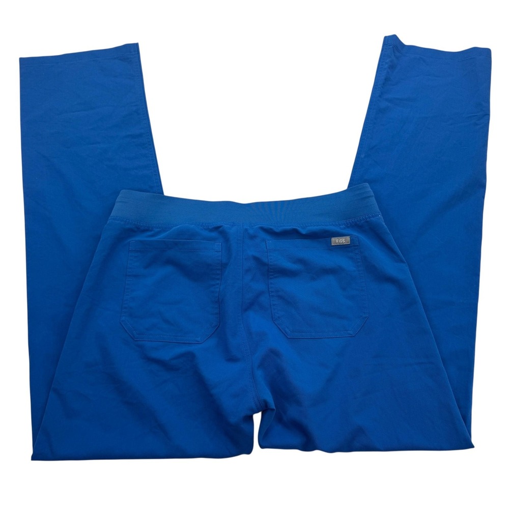 FIGS Scrub Pants Mens Medium Tall Blue Technical Collection Drawstring T21003T